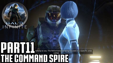 Halo Infinite Walkthrough Part 11 The Command Spire YouTube