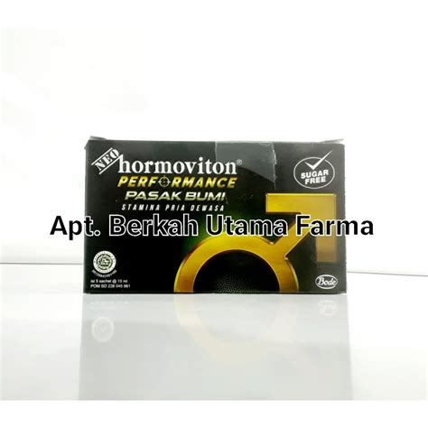 Jual Neo Hormoviton Pasak Bumi Cair 15ml Per Box Isi 5 Sachet