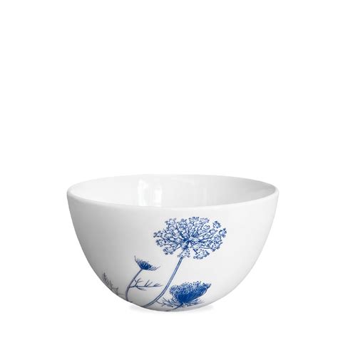 Summer Blues Tall Cereal Bowl Matterns Floral