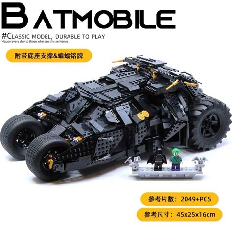 Lego Design Batman Darknight car and motor, Hobbies & Toys, Toys ...