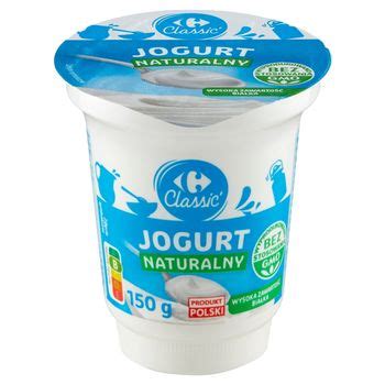 Carrefour Classic Jogurt naturalny 150 g Zakupy online z dostawą do