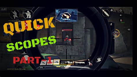 Call Of Duty Mobile Sniper Quickscopes Gameplay Part 1 YouTube