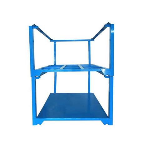 Q235B Metal Warehouse Storage Shelves Stackable Storage Cages from China Factory