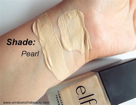 Window to The beauty: e.l.f. Flawless Finish Foundation Review & Swatches