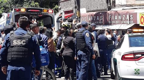 Mujer resulta lesionada por balacera en alcaldía Cuauhtémoc Ciudad de