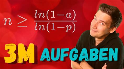 3M AUFGABEN Im Abi How To Mathe Abi 2024 Stochastik YouTube