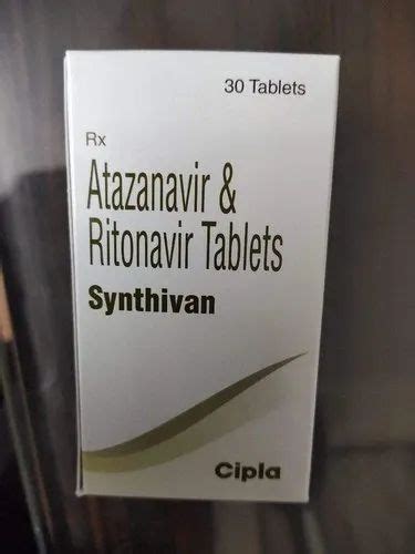 Synthivan Atazanavir And Ritonavir Tablets Prescription Treatment