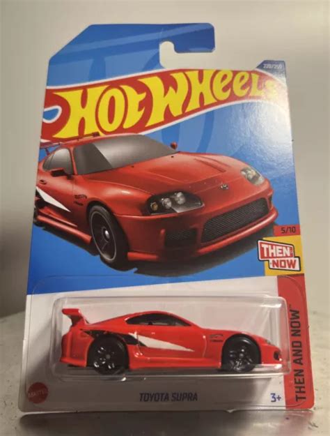 HOT WHEELS TOYOTA Supra Mk Then And Now Long Card JDM Import PicClick UK