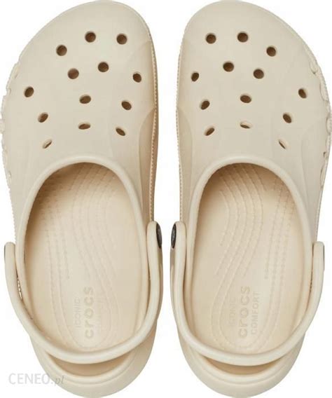 Damskie Klapki Chodaki Crocs Baya Platform Clog Ceny I