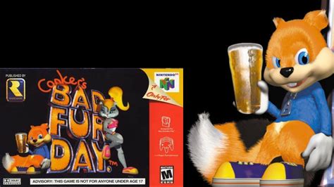 Conkers Bad Fur Day N64 Rom Des Youtube