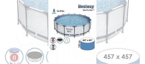 Каркасный бассейн 457х122 Bestway Steel Pro Max купить в Омске | Хобби ...