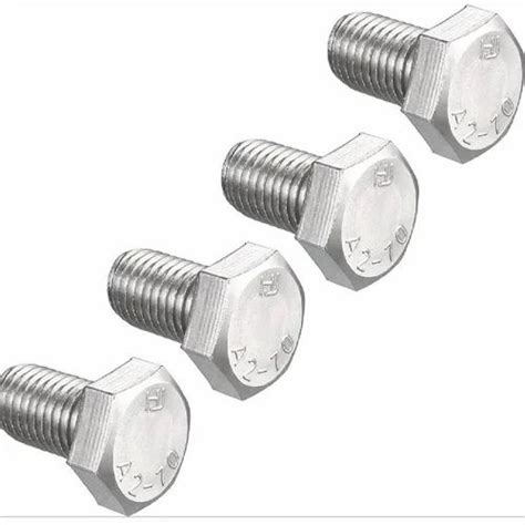 M Mm Hot Dip Galvanized Bolt Diameter Mm Carbon Steel At Rs Piece In Ahmedabad