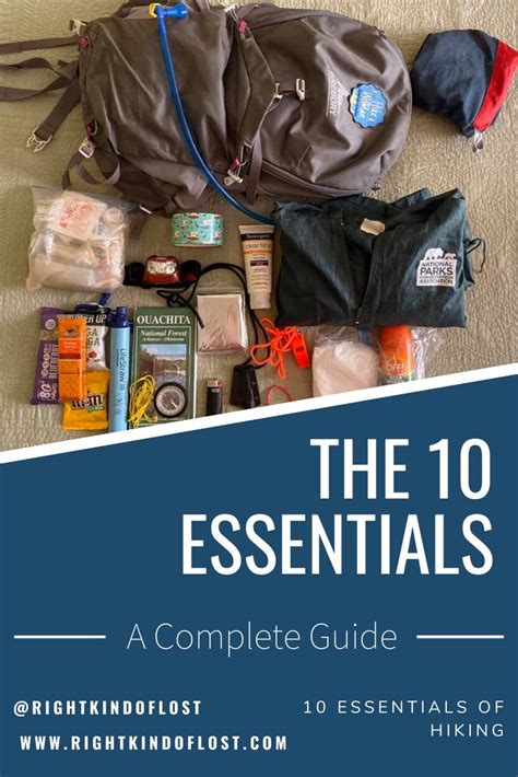 The 10 Essentials Of Hiking And Why They Are Important Right Kind Of Lost