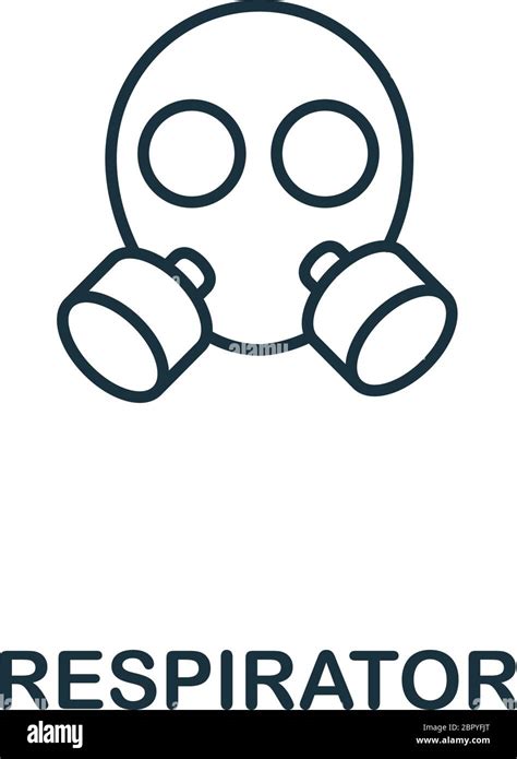 Respirator Icon From Work Safety Collection Simple Line Element