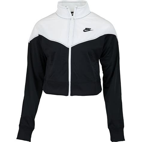 Nike Damen Trainingsjacke Heritage Schwarz Weiß Hier Bestellen