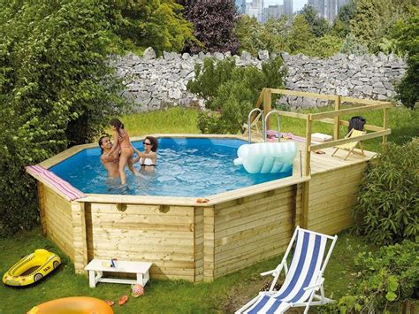 Pool Holzpool Modell 2 Variante C Kdi Mit 2 Teiliger Sonnenterrasse