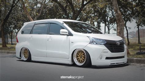 Modifikasi Avanza Veloz Stance With Velg Bbs Airsuspension