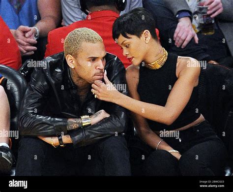 Rihanna Chris Brown Fotos Und Bildmaterial In Hoher Auflösung Alamy