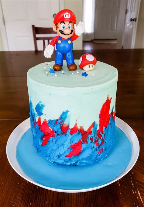 Mario birthday cake – Artofit