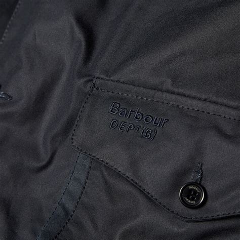 Barbour Beacon Sports Jacket Navy End Us