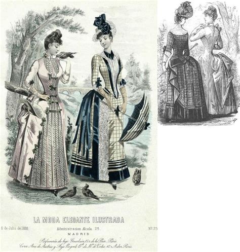 La Moda Elegante Ilustrada 1888