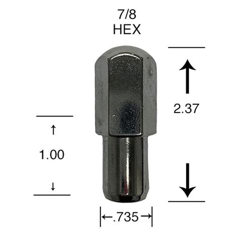 Excalibur 9210HD HD Class Chrome Mag Seat Duplex Lug Nut