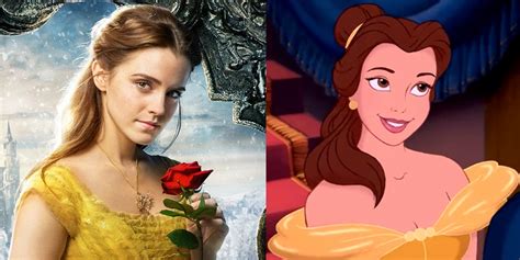 New 'Beauty and the Beast' cast compared to the original animated movie ...