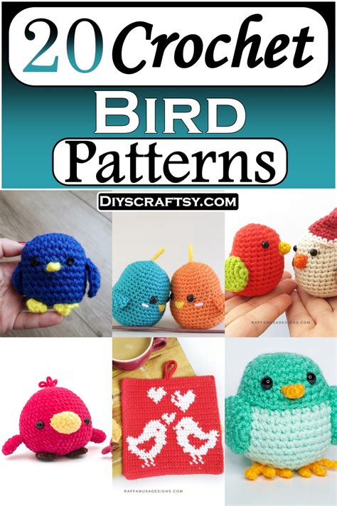 Fun Free Crochet Bird Patterns Diyscraftsy