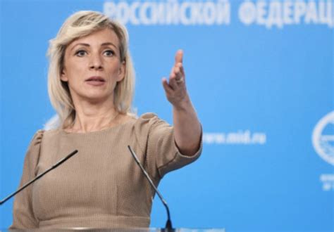 Zaharova Da Lectii De La Moscova Limba Romana Ar Trebui Sa Se