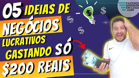 Ideias De Neg Cios Lucrativos Pra Ganhar Dinheiro Em Casa Ideias