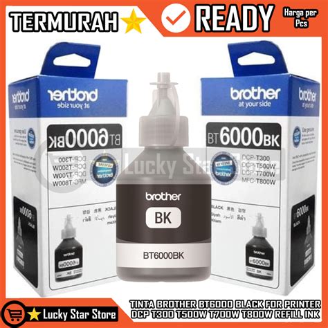 Jual Tinta Brother Bt Bk Original For Dcp T T W T W T W