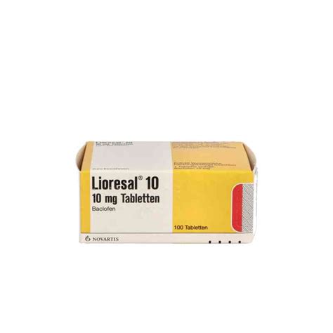 Lioresal 10 Tabletten 100 stk günstig bei apo