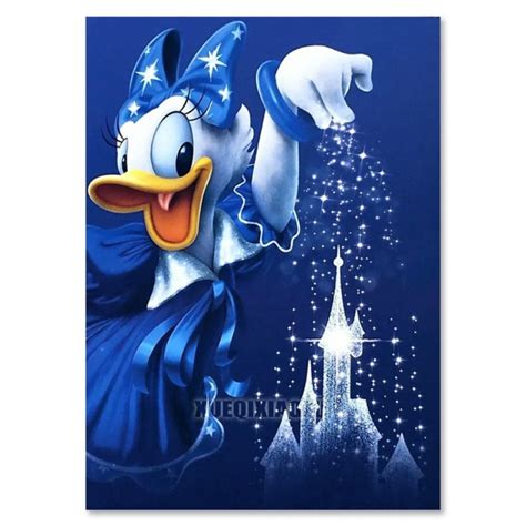 Dobur Juego De Pintura De Diamante 5d Diy Completo Redondo Disney Decoración Del Hogar Kit