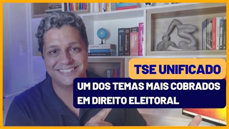 TSE Unificado veja um dos temas mais cobrados nos concursos e a súmula