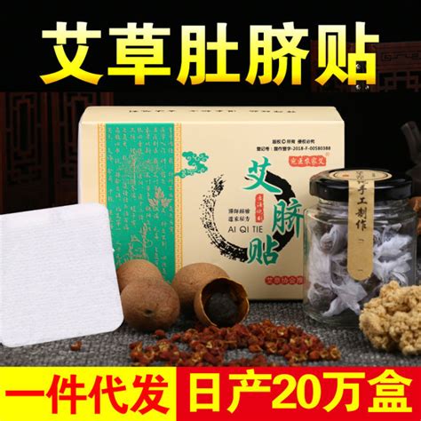 Nan Huai Chin Moxa Navel Paste Navel Stickers Moxibustion Plaster