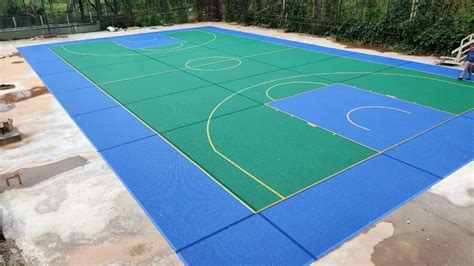 Acrylic Synthetic Basketball Court Flooring Micro At Rs Sq Ft In