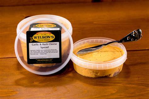 Garlic And Herb Cheese Spread Wilson S Cheese Shoppe