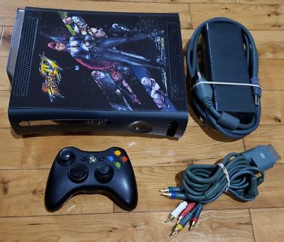 RARE NXE Xbox 360 Elite 120GB Bundle Console Controller Power AV