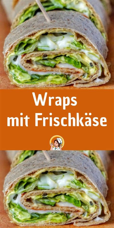 Wraps Mit Frischk Se Gesunde Rezepte Rezepte Frischk Se