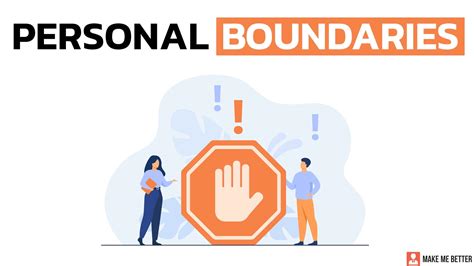 How To Set Good Personal Boundaries Make Me Better