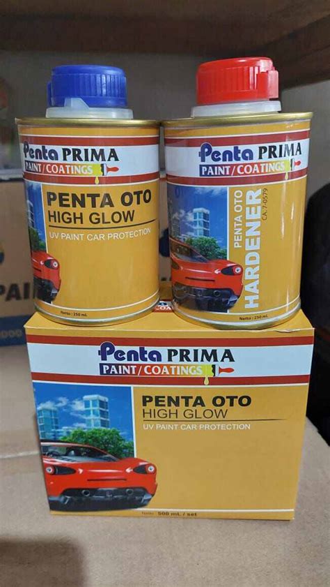 Cat Vernish Penta Oto High Glow Clear Coat Pernis Mobil Ml