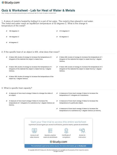 Energy Worksheet 2 Conduction Convection And Radiation