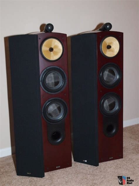 Bowers Wilkins B W Nautilus Floor Standing Loudspeakers In Red