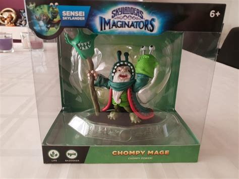 Skylanders Imaginators Green Chompy Mage Sensei Life Element Games