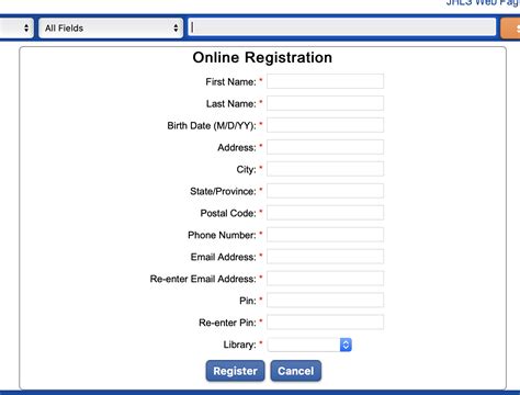 Online Registration For Library Card Now Available Jacksonhinds