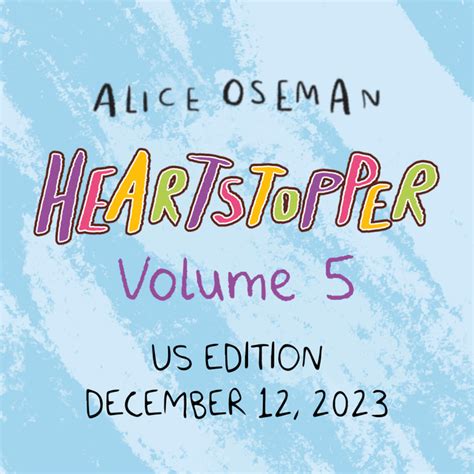 See Alice Oseman's ‘Heartstopper Volume 5’ Cover Reveal