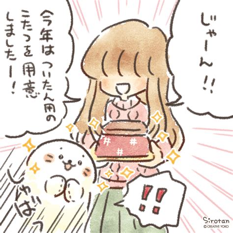 ついたんの日常 おのぼりたんから何か届いたみたい 」しろたんの漫画