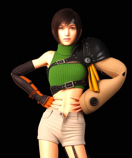 Ff7 Remake Yuffie Xps Model By Wildtonto On Deviantart