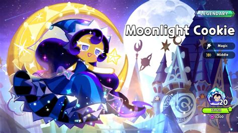 Moonlight Cookie Gacha Draw Animation Cookie Run Kingdom Youtube