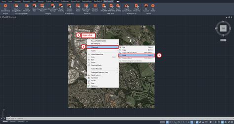 Copy Paste Google Earth Elements And Kml Layers In Autocad Bricscad